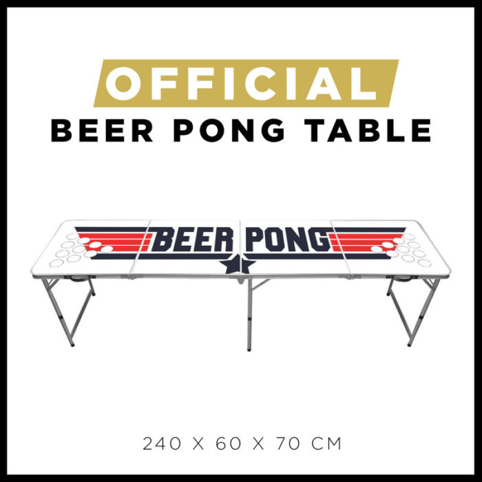 Festivitré Table De Beer Pong Officielle Top Gun 1