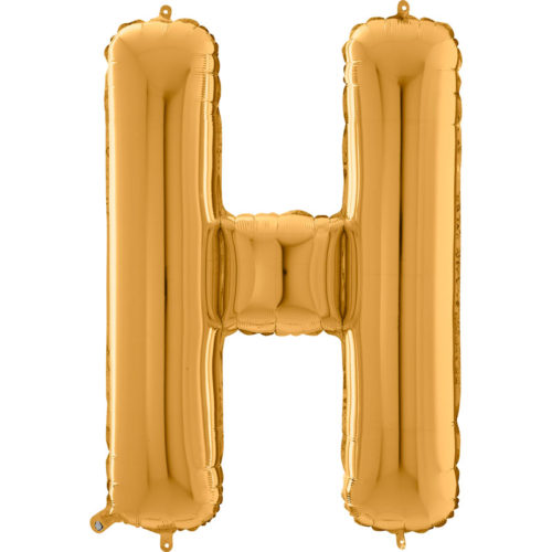 Festivitré Https Fournisseur Ballon Decoration.com Wp Content Uploads 2018 11 Lettre H Or 26 Pouces