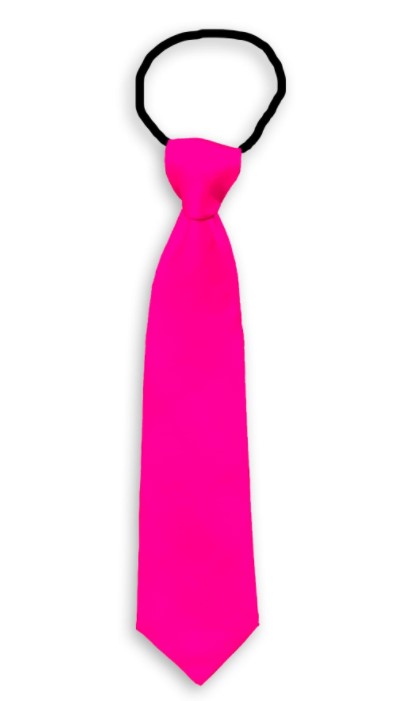 Cravate adulte - Rose fluo - Tissu satiné - Tour de cou ajustable - 40 cm -  Cdiscount Jeux - Jouets