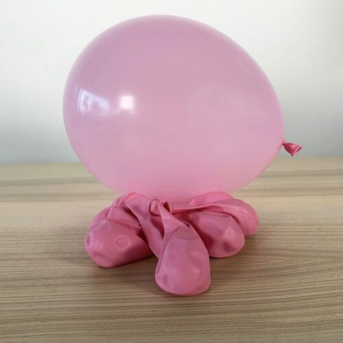 Festivitre Ballons 30cm Rose Bonbon Gonfles 750x750 1