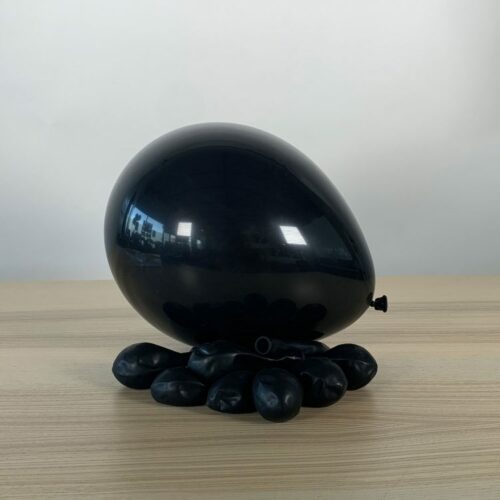 Festivitre Ballons Noir 30cm Gonfles 750x750 1