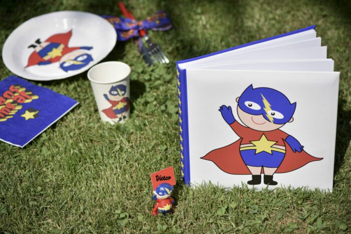 LIVRE D'OR SUPER HEROS BOY BLEU – Image 5