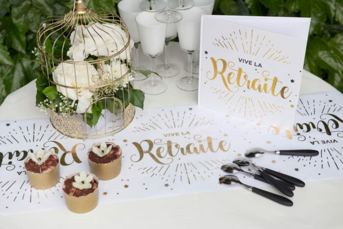 LIVRE OR VIVE LA RETRAITE BLANC