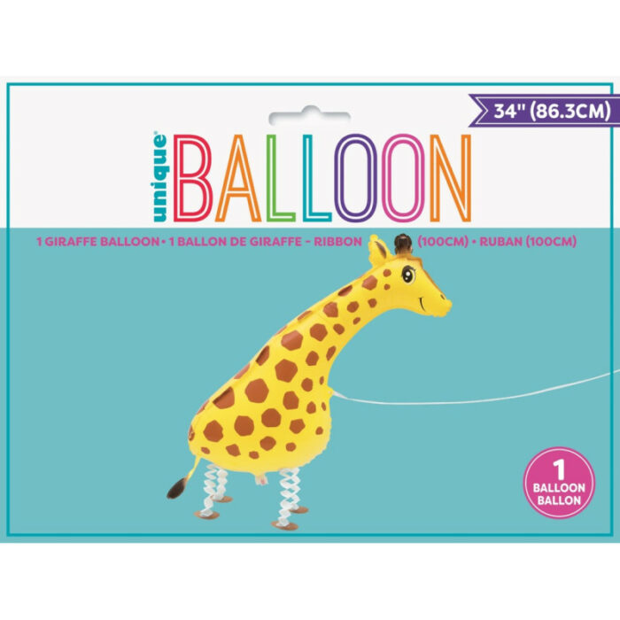 Festivitre Ballon Marcheur Girafe 86 Cm 1