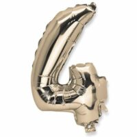 BALLON METAL OR CHIFFRE 4 – Image 2