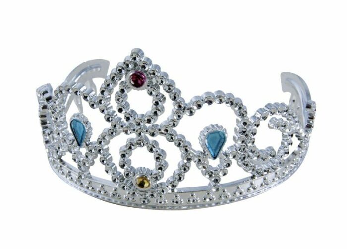 DIADEME DE PRINCESSE RIGIDE - ARGENT