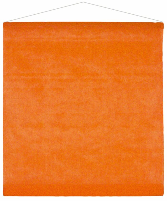 TENTURE DE SALLE INTISSE ORANGE ROULEAU DE 12M