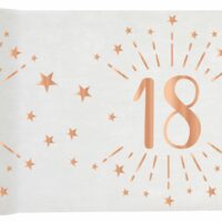 CHEMIN DE TABLE 18 ANS ROSE GOLD