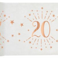 CHEMIN DE TABLE 18 ANS ROSE GOLD – Image 5
