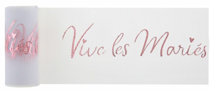 TULLE VIVE LES MARIES ROSE GOLD – Image 3