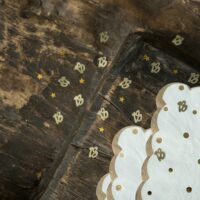 CONFETTIS METAL "18" OR 1 CM 17GR