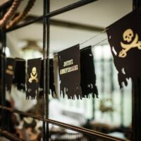 GUIRLANDE JOYEUX ANNIVERSAIRE PIRATE 1.50 M – Image 2