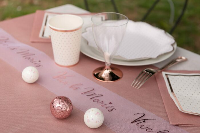 TULLE VIVE LES MARIES ROSE GOLD – Image 2