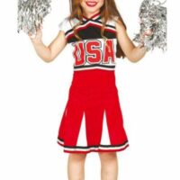 Déguisement Pompom Girl USA 5-6 ANS