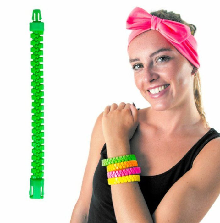 BRACELET ZIP VERT