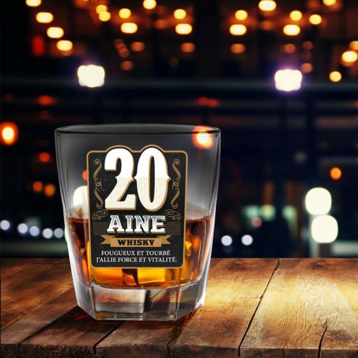 VERRE A WHISKY 20AINE
