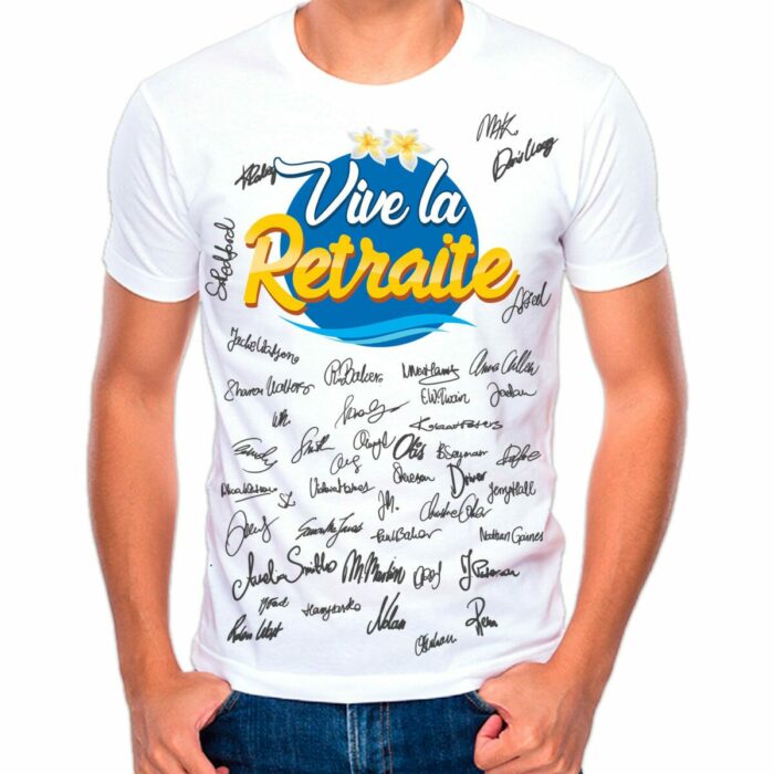 T-SHIRT RETRAITE HOMME – Image 2