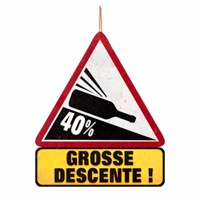 PANNEAU "GROSSE DESCENTE" – Image 2