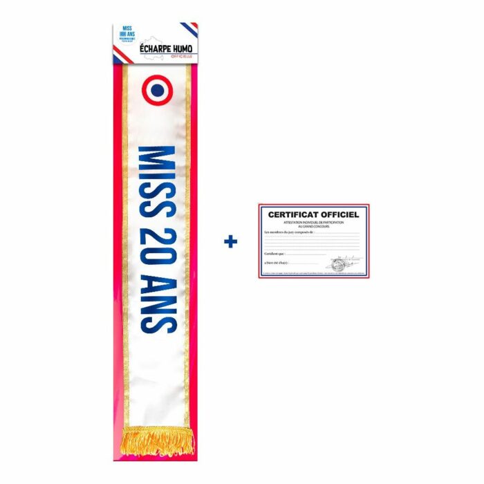 ÉCHARPE MISS 20ANS – Image 3