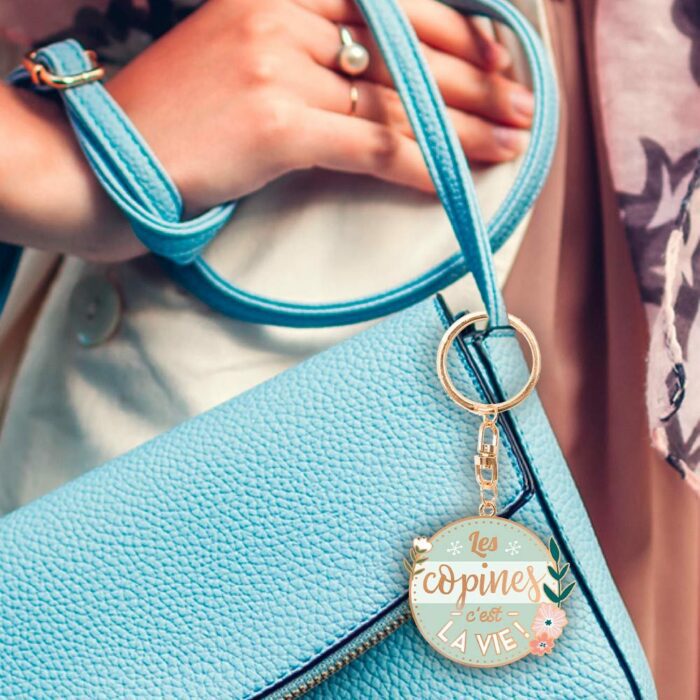 PORTE CLÉ COPINES