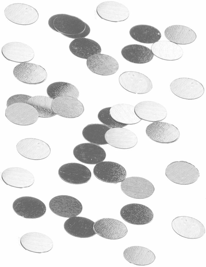 SACHET DE CONFETTIS METAL ARGENT – Image 2