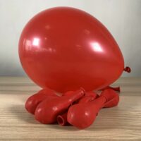 50 BALLONS ROUGE