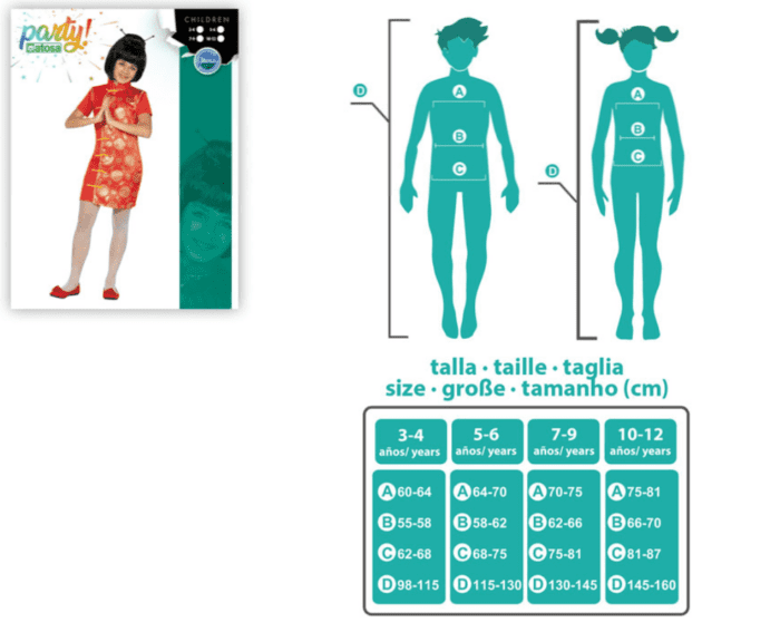 DEGUISEMENT CHINOISE ENFANT – Image 2