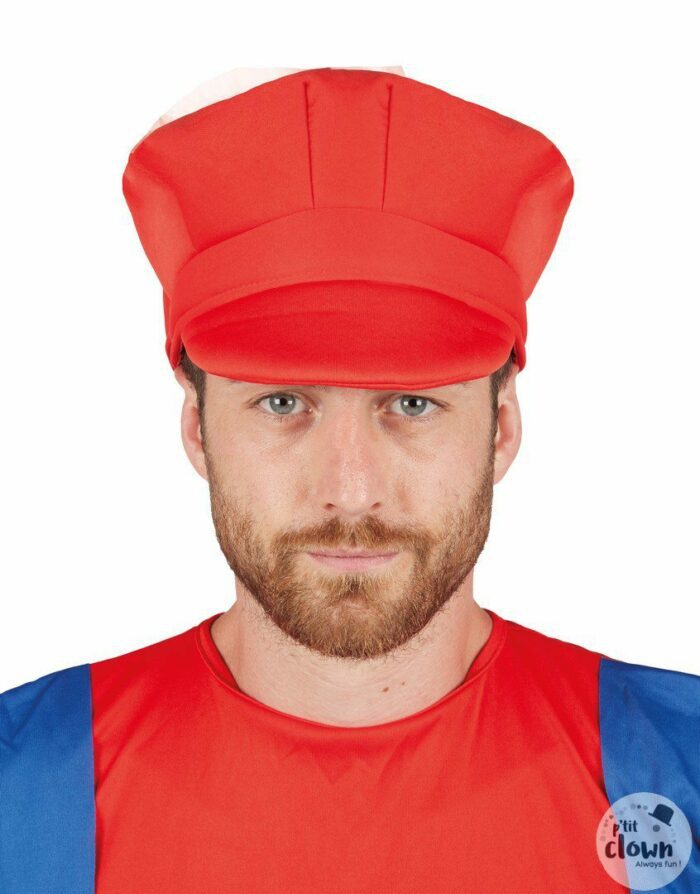 CASQUETTE DE PLOMBIER - ROUGE