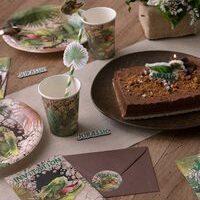 CARTES INVITATIONS DINOSAURE PAR 6