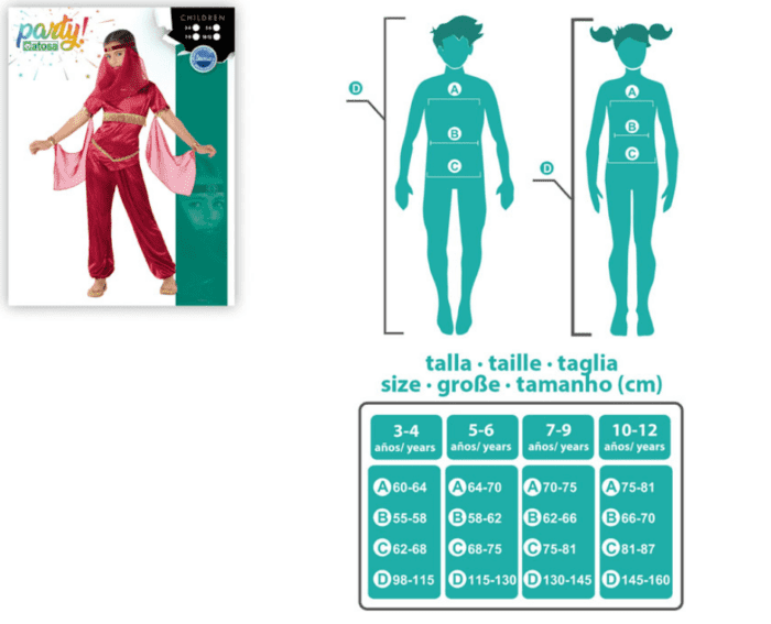 DEGUISEMENT PRINCESSE ARABE – Image 3