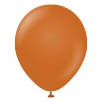 25 BALLONS TERRACOTTA 13 CM