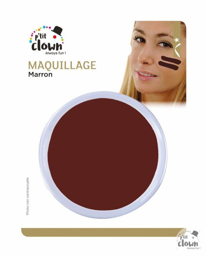 Fard gras - marron - Ø 6,5 cm