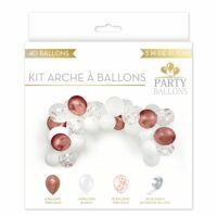 KIT ARCHE A BALLONS ROSE GOLD – Image 3