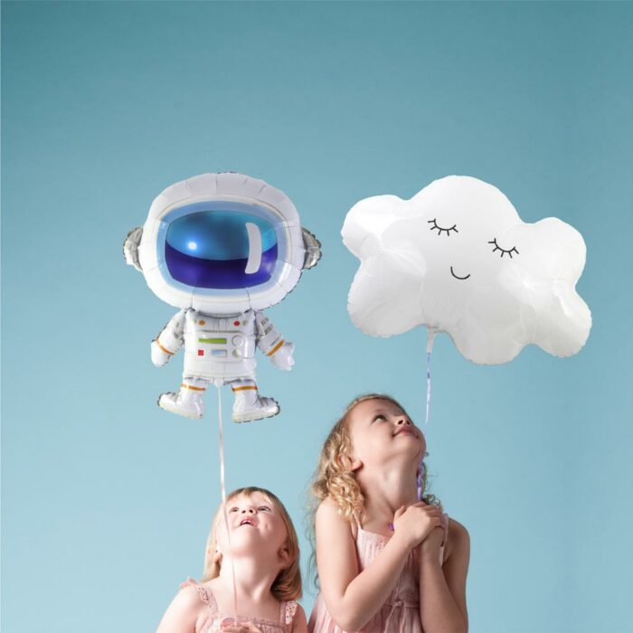 BALLON METAL ASTRONAUTE