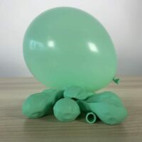 50 BALLONS PASTEL MENTHE