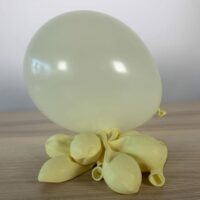 50 BALLONS IVOIRE