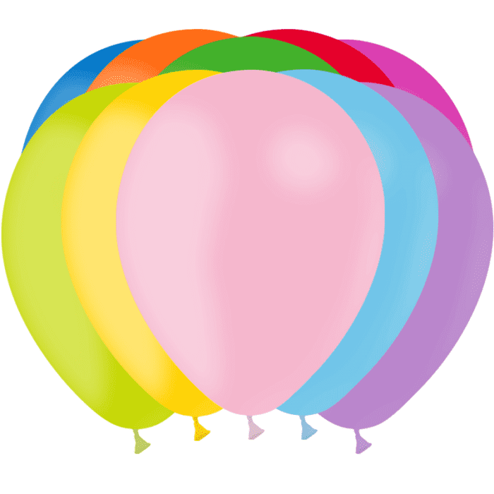 50 BALLONS ASSORTIS